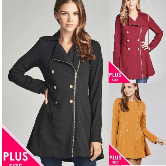 plus size dressy coats